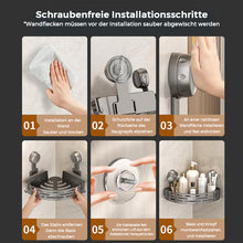 Laden Sie das Bild in den Galerie-Viewer, Dreieckiger Duschkorb mit Saugnapf