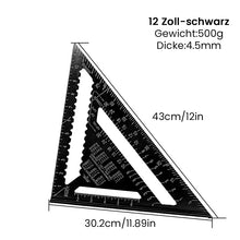 Laden Sie das Bild in den Galerie-Viewer, Multifunktionales Dreieckslineal