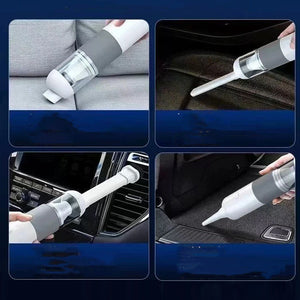 Kleiner tragbarer 2-in-1-Handstaubsauger