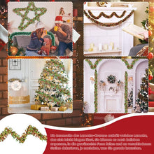Laden Sie das Bild in den Galerie-Viewer, 🎁🎄Weihnachts-Lametta-Girlande mit LED-Lichtern
