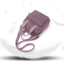 Laden Sie das Bild in den Galerie-Viewer, Nylon Satchel Handtasche