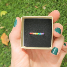 Laden Sie das Bild in den Galerie-Viewer, Farbiger Reihenring