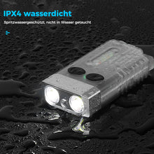 Laden Sie das Bild in den Galerie-Viewer, Tragbare Mini-Taschenlampe V10