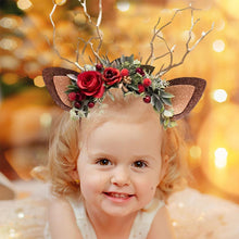 Laden Sie das Bild in den Galerie-Viewer, Weihnachts-Hirsch-Stirnband