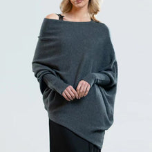 Laden Sie das Bild in den Galerie-Viewer, Gestrickter Schalpullover