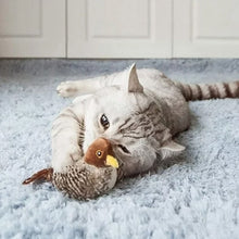 Laden Sie das Bild in den Galerie-Viewer, Katzenspielzeug - Simulierter zwitschernder Vogel