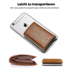 Laden Sie das Bild in den Galerie-Viewer, RFID-Anti-Diebstahl-Bürstenkartenetui für Männer