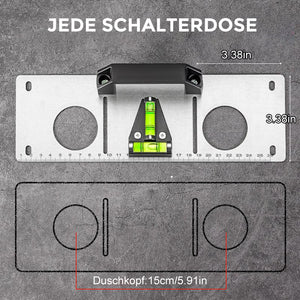 Klempnerlineal zum Zeichnen von Linien