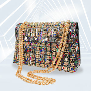 Diamantene Abendtasche
