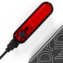 Laden Sie das Bild in den Galerie-Viewer, Ultrahelles USB-wiederaufladbares Fahrradlicht-Set