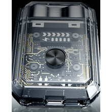 Laden Sie das Bild in den Galerie-Viewer, Transparenter magnetischer Mini-Elektrorasierer mit Doppelkopf