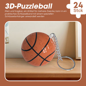 3D-Stereo-Puzzle-Schlüsselanhänger