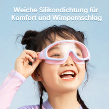 Laden Sie das Bild in den Galerie-Viewer, Schwimmbrille für Kinder mit großem Rahmen