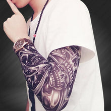 Laden Sie das Bild in den Galerie-Viewer, Arm-Tattoo-Ärmel mit Blumenmuster