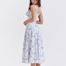 Laden Sie das Bild in den Galerie-Viewer, Trägerkleid mit tiefem Rückenausschnitt