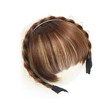 Laden Sie das Bild in den Galerie-Viewer, Geflochtenes Haarband Perücke
