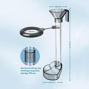 Multifunktionaler Futterspender für Aquarien