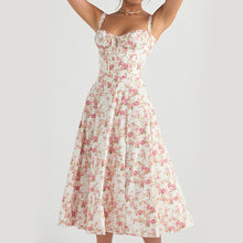 Laden Sie das Bild in den Galerie-Viewer, Trägerkleid mit tiefem Rückenausschnitt