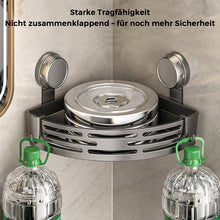 Laden Sie das Bild in den Galerie-Viewer, Dreieckiger Duschkorb mit Saugnapf