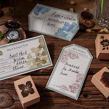 Laden Sie das Bild in den Galerie-Viewer, DIY-Handbuch dekorative Holzstempel