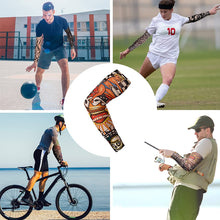 Laden Sie das Bild in den Galerie-Viewer, Arm-Tattoo-Ärmel mit Blumenmuster