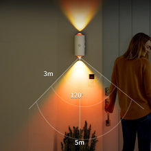 Laden Sie das Bild in den Galerie-Viewer, Intelligente Bewegungsmelder-Wandlampe mit Farbverlauf