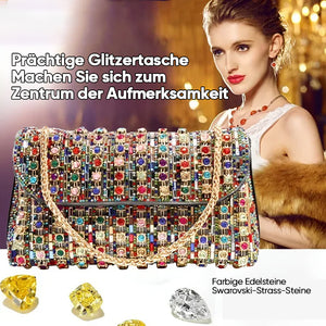 Diamantene Abendtasche