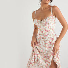 Laden Sie das Bild in den Galerie-Viewer, Trägerkleid mit tiefem Rückenausschnitt