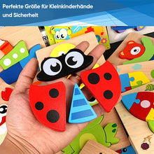 Laden Sie das Bild in den Galerie-Viewer, 3D-Tierpuzzle