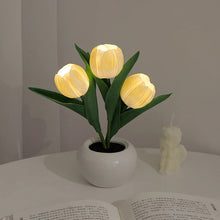 Laden Sie das Bild in den Galerie-Viewer, LED-Tulpen-Nachtlicht-Blumen-Tischlampe