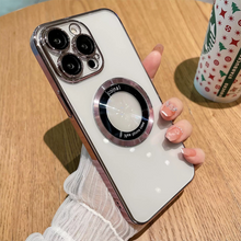 Laden Sie das Bild in den Galerie-Viewer, Transparente magnetische iPhone-Hülle