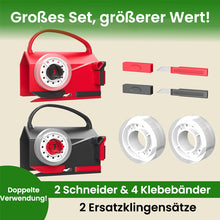 Laden Sie das Bild in den Galerie-Viewer, Geschenkpapier-Schneider- und Spenderset