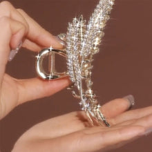 Laden Sie das Bild in den Galerie-Viewer, Metall-Haarspange in Form eines Weizenohrs