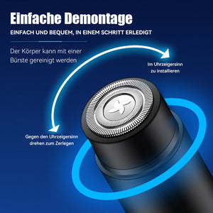 Tragbarer Mini-Elektrorasierer