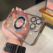 Laden Sie das Bild in den Galerie-Viewer, Transparente magnetische iPhone-Hülle