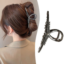 Laden Sie das Bild in den Galerie-Viewer, Metall-Haarspange in Form eines Weizenohrs