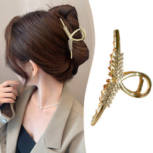 Laden Sie das Bild in den Galerie-Viewer, Metall-Haarspange in Form eines Weizenohrs