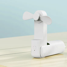 Laden Sie das Bild in den Galerie-Viewer, 2 in 1 Tragbarer Handventilator