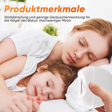 Laden Sie das Bild in den Galerie-Viewer, Wiederaufladbarer Nageltrimmer mit Nagelschrottaufbewahrung