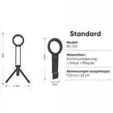 Laden Sie das Bild in den Galerie-Viewer, Magnetischer Ringlegierung Handyhalter