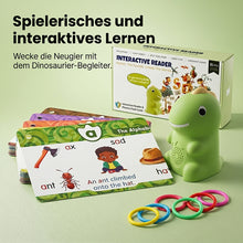 Laden Sie das Bild in den Galerie-Viewer, Dino-Lernkarten mit Vorlesestift