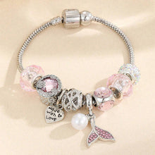 Laden Sie das Bild in den Galerie-Viewer, Perlen-Armband mit Meerjungfrauenflosse
