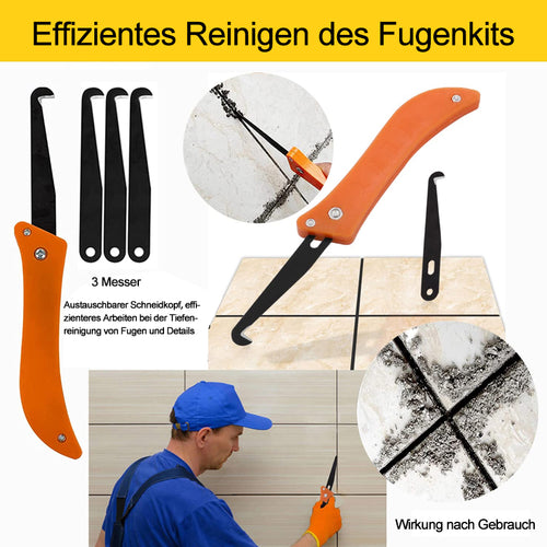Spezialwerkzeuge zum Reinigen von Ziegelfugen