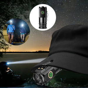 Superstarke Mini-Blitz-Taschenlampe