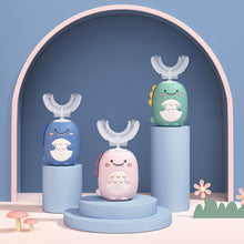 Laden Sie das Bild in den Galerie-Viewer, Elektrische Zahnbürste für Kinder in U-Form