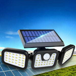 LED Solar-Wandleuchte