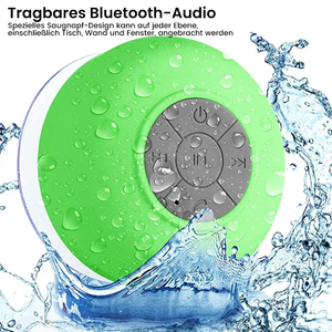 Wasserdichter Bluetooth-Lautsprecher mit bunten Lichtern