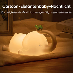 Süße elefantenförmige Nachtlampe