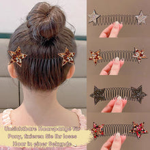 Laden Sie das Bild in den Galerie-Viewer, Unsichtbare Stern-Haarspange