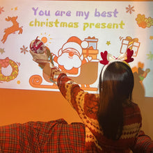 Laden Sie das Bild in den Galerie-Viewer, Weihnachtsatmosphäre Projektor Licht